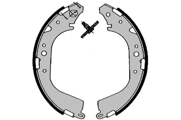 Brake Shoe Set (MFR242)
