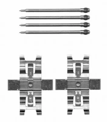 Accessory Kit, disc brake pad (MBA1805)