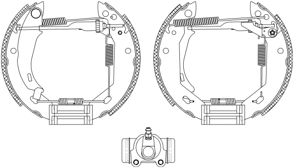 Brake Shoe Set (MSP086)