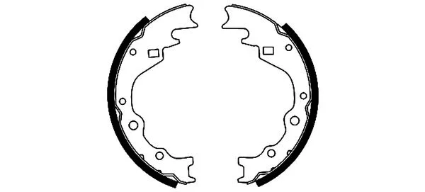 Brake Shoe Set (MFR326)