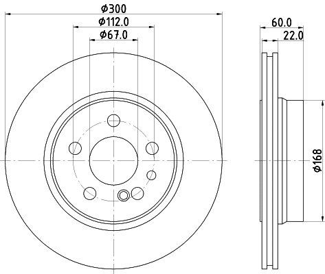 Brake Disc (MDC1005)