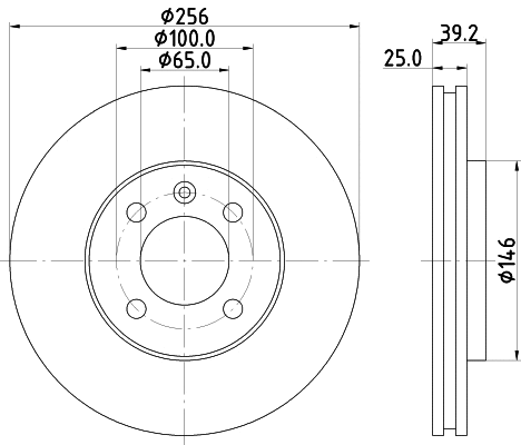 Brake Disc (MDC1538)