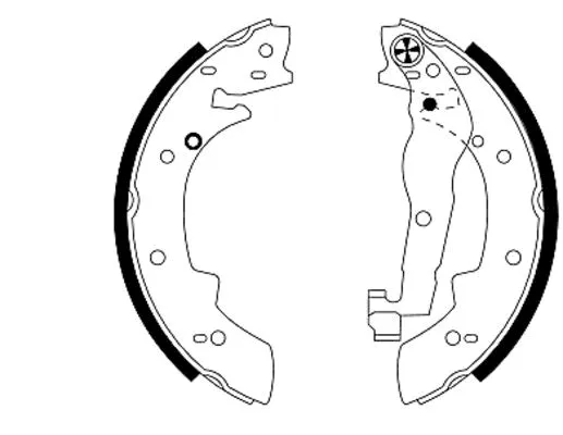 Brake Shoe Set (MFR380)