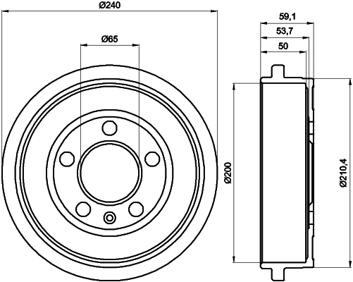 Brake Drum (MBD247)