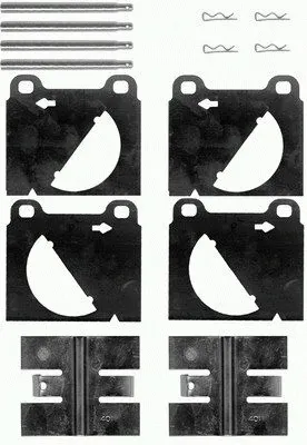 Accessory Kit, disc brake pad (MBA950)