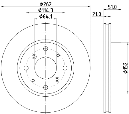 Brake Disc (MDC429)
