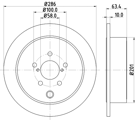 Brake Disc (MDC2209)