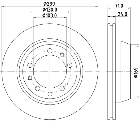 Brake Disc (MDC481)