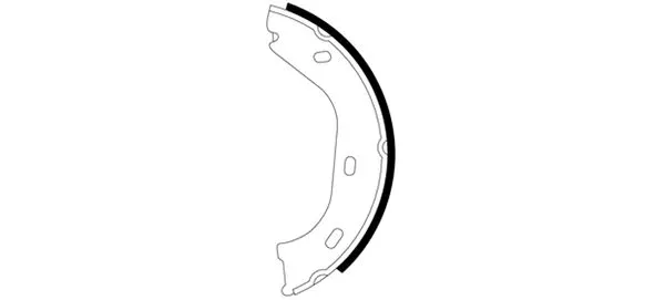 Brake Shoe Set, parking brake (MFR108)