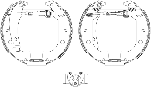Brake Shoe Set (MSP020)