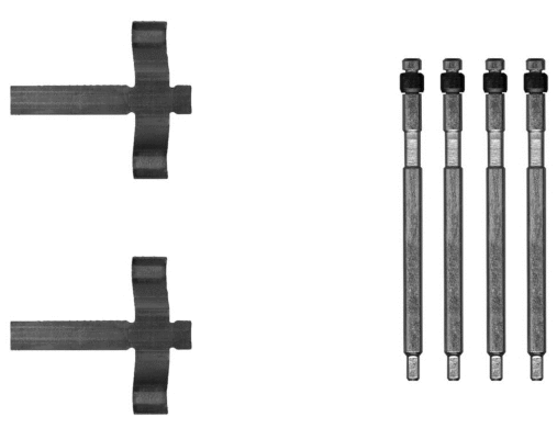 Accessory Kit, disc brake pad (MBA0059)