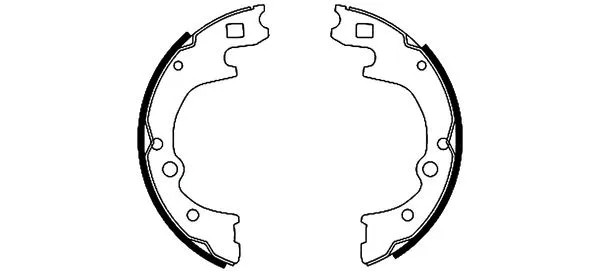 Brake Shoe Set (MFR514)