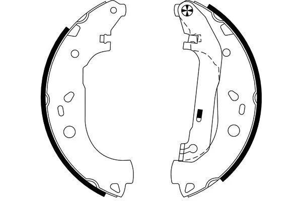 Brake Shoe Set (MFR525)