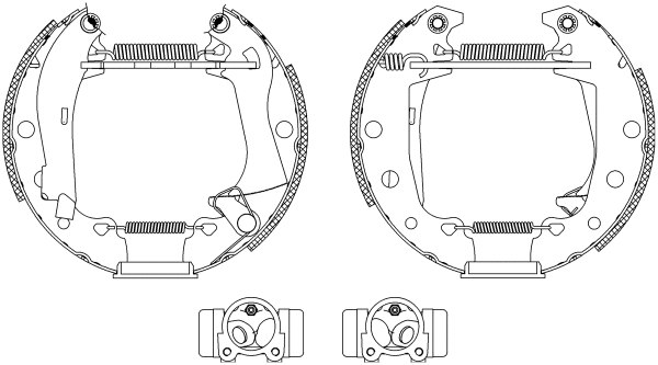 Brake Shoe Set (MSP043)