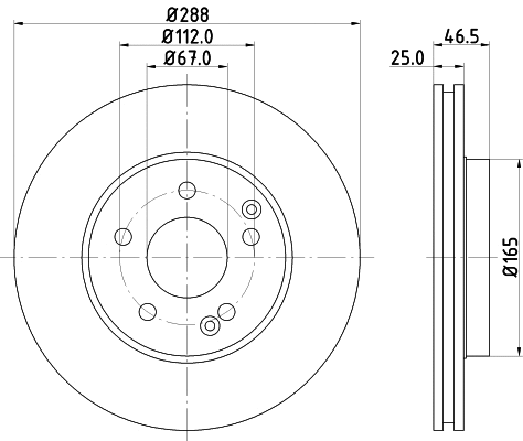 Brake Disc (MDC852)