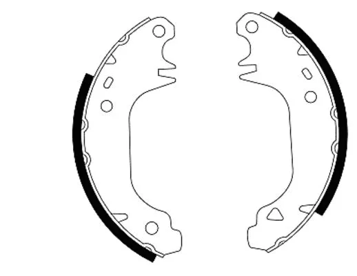 Brake Shoe Set (MFR157)