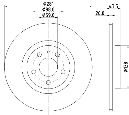 Brake Disc (MDC810)