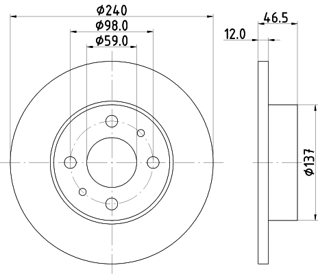 Brake Disc (MDC359)