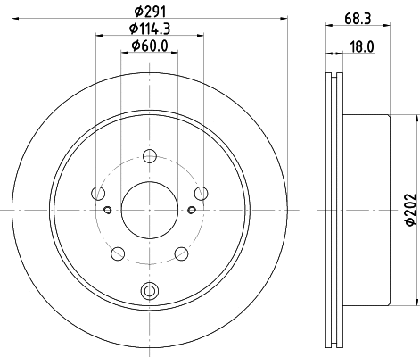 Brake Disc (MDC886)