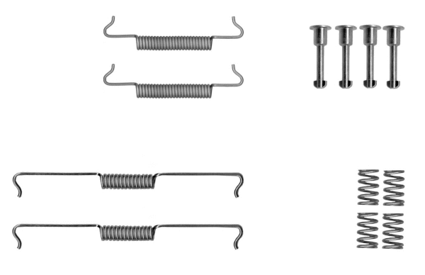 Accessory Kit, parking brake shoes (MBA41)