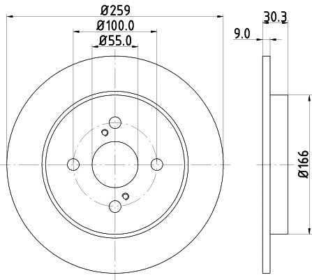 Brake Disc (MDC2060)