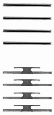 Accessory Kit, disc brake pad (MBA1012)