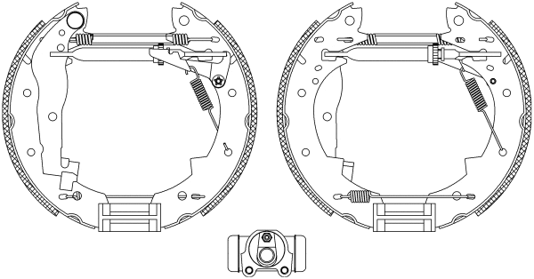 Brake Shoe Set (MSP089)
