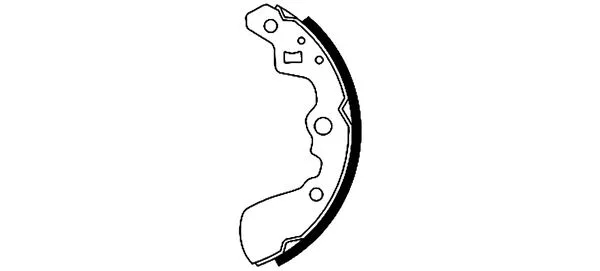 Brake Shoe Set (MFR391)