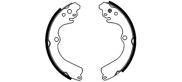 Brake Shoe Set (MFR372)