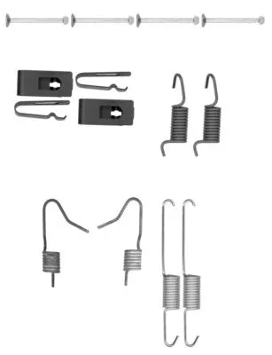 Accessory Kit, parking brake shoes (MBA898)