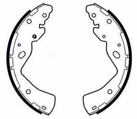 Brake Shoe Set (MFR772)