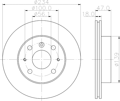 Brake Disc (MDC1032)