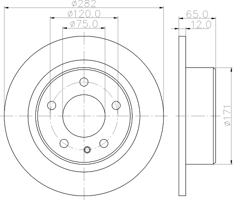Brake Disc (MDC1201)