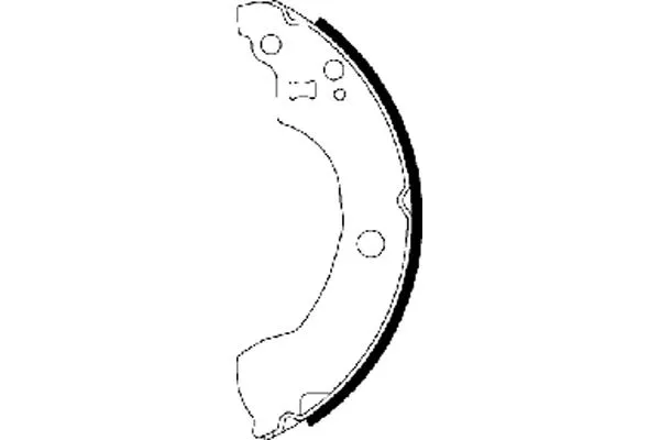 Brake Shoe Set (MFR543)