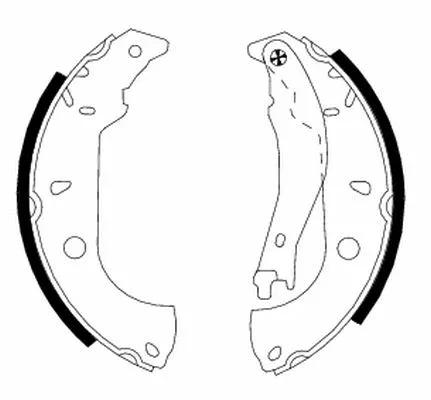 Brake Shoe Set (MFR267)