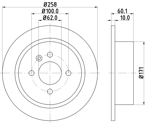 Brake Disc (MDC470)