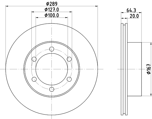 Brake Disc (MDC891)