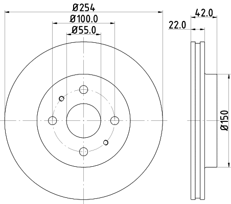 Brake Disc (MDC2286)
