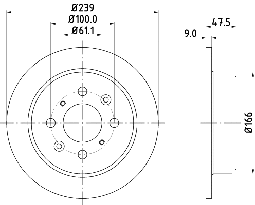 Brake Disc (MDC846)