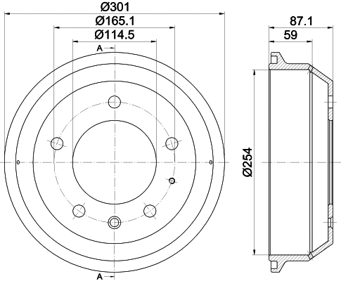 Brake Drum (MBD353)
