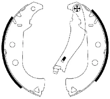 Brake Shoe Set (MFR629)