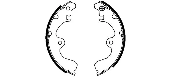 Brake Shoe Set (MFR508)