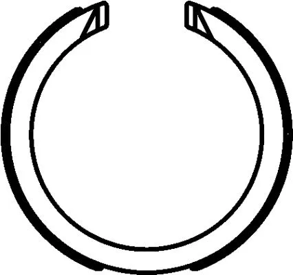 Brake Shoe Set, parking brake (MFR695)