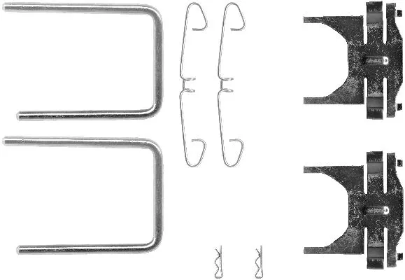 Accessory Kit, disc brake pad (MBA928)