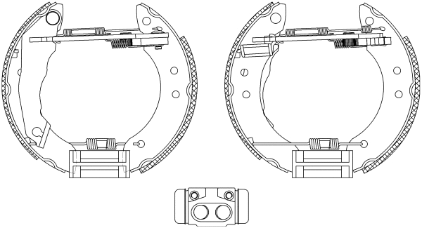 Brake Shoe Set (MSP024)