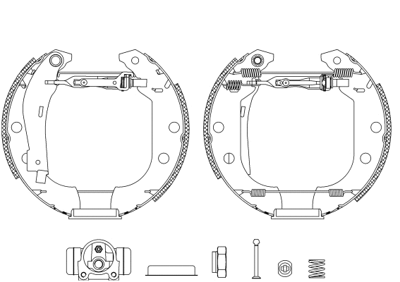 Brake Shoe Set (MSP181)