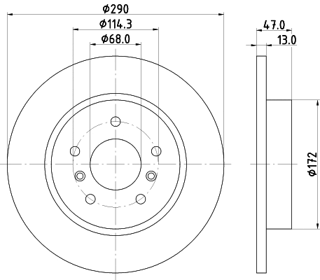 Brake Disc (MDC2693)