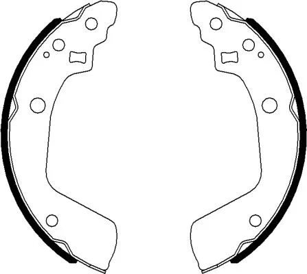 Brake Shoe Set (MFR707)