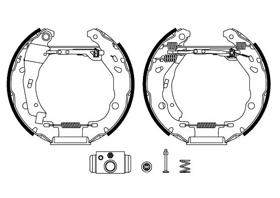 Brake Shoe Set (MSP414)