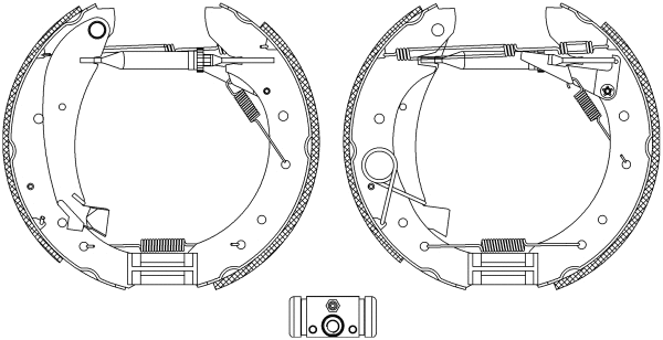 Brake Shoe Set (MSP306)